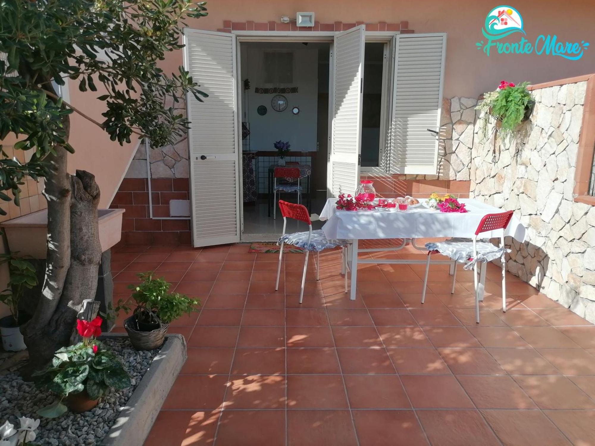 Casa Fronte Mare Villa Santa Teresa Di Riva Eksteriør bilde